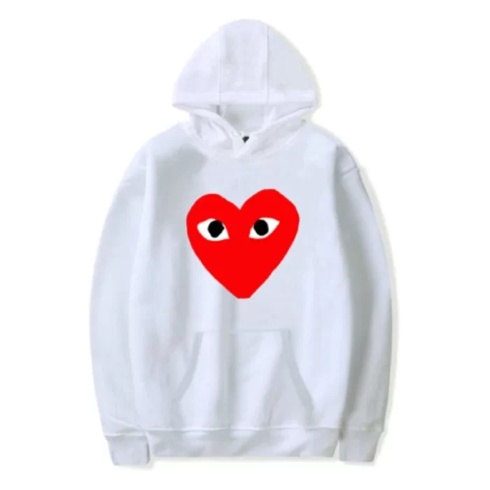 CDG Big Red Heart Hoodie