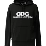 CDG Logo Hooded Sweatshirt