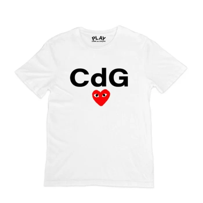 Comme Des Garcons Play Heart Logo T-Shirt