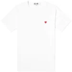 Comme Des Garcons Play Little Red Heart on Tee