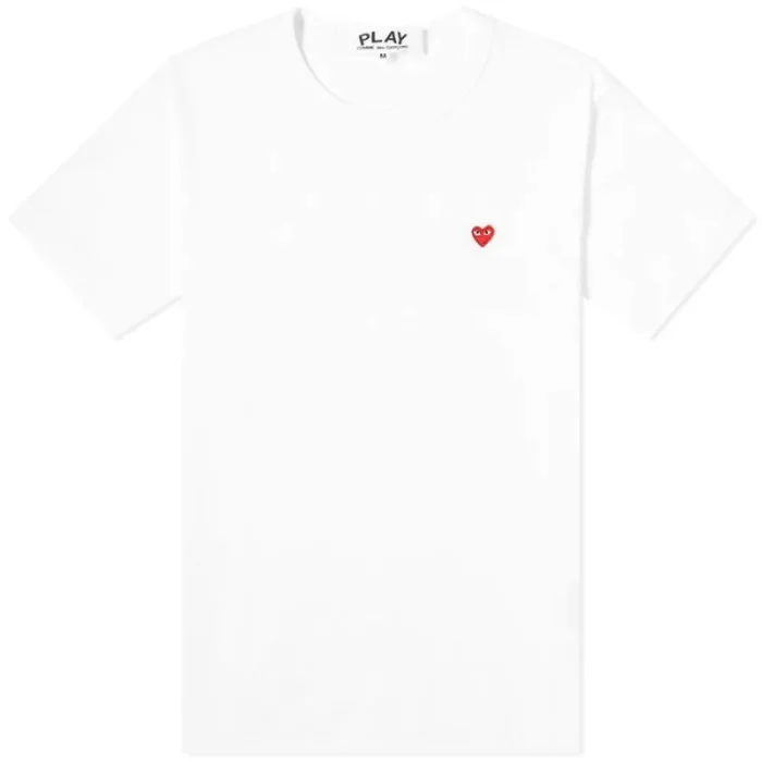 Comme Des Garcons Play Little Red Heart on Tee