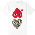 Comme Des Garcons Play Mix Heart Tee