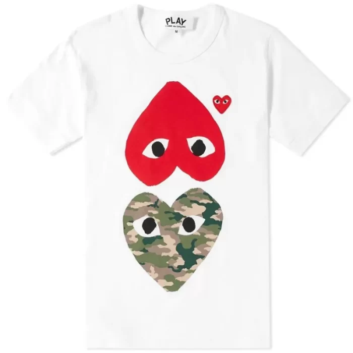 Comme Des Garcons Play Mix Heart Tee