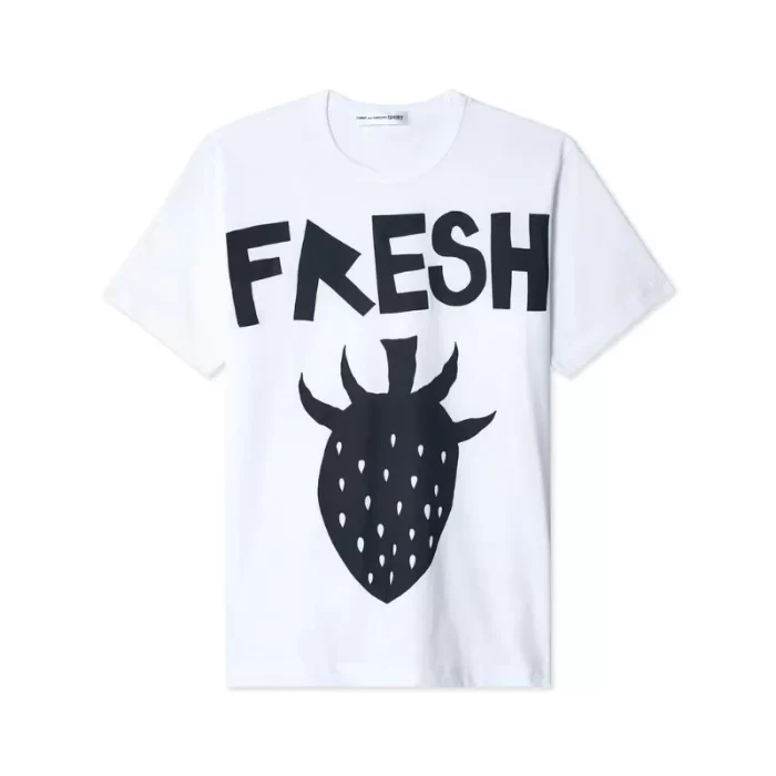 Fresh Strawberry Screenprint T-Shirt