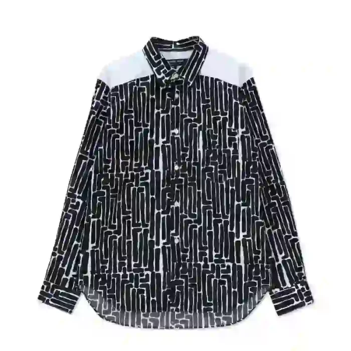 HD X Thomas Weil Block Geometric Screenprint Shirt