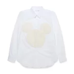 Off White Puffed Mickey Shirt