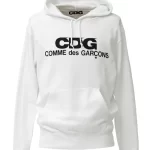 CDG Logo Hooded Sweatshirt