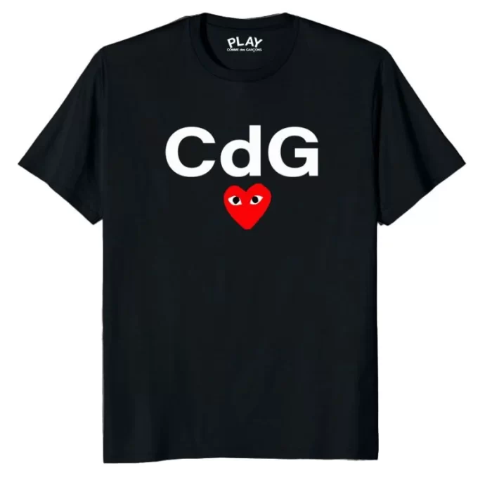 Comme Des Garcons Play Heart Logo T-Shirt