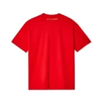 Oversized Neck Logo T-Shirt Red