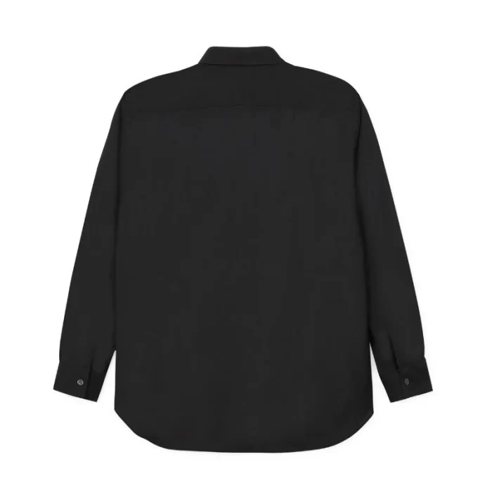 Shirt Forever Fine Wool Suit Shirt Wide Black