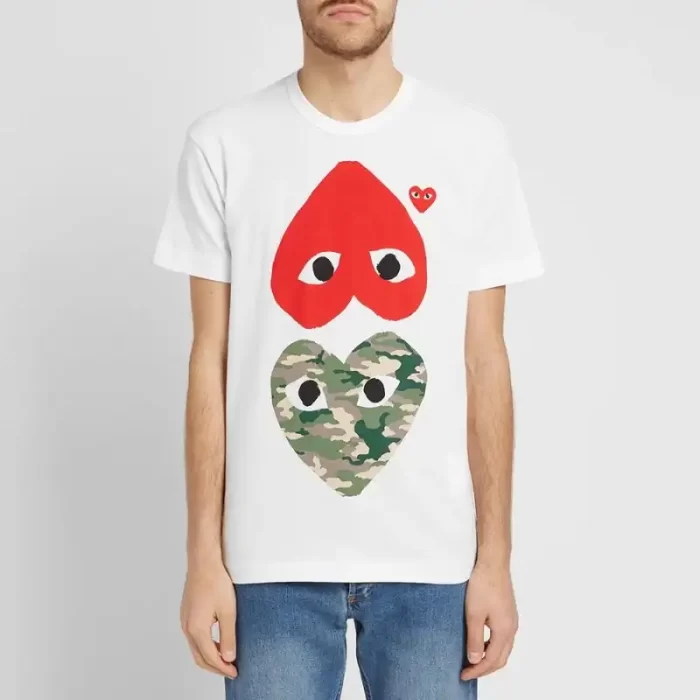 Comme Des Garcons Play Mix Heart Tee