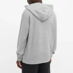 Comme des Garcons Play Pullover Grey Hoodie