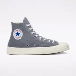 Converse Black Heart Grey High Top