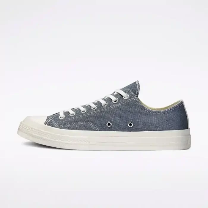 Converse Black Heart Grey Low Top