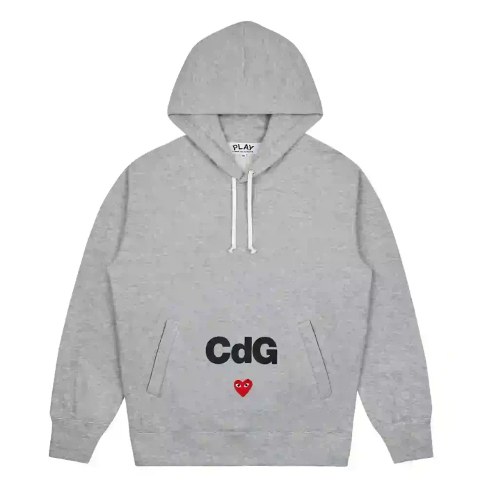 CDG-x-PLAY-Hoodie-Grey