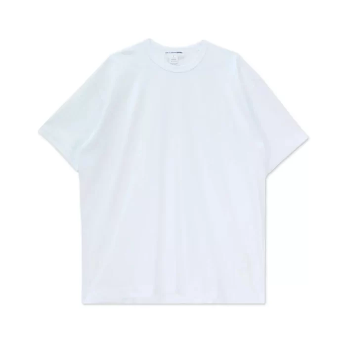 Oversized Neck Logo T-Shirt White