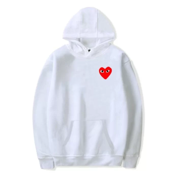 CDG Small Heart Pullover Hoodie