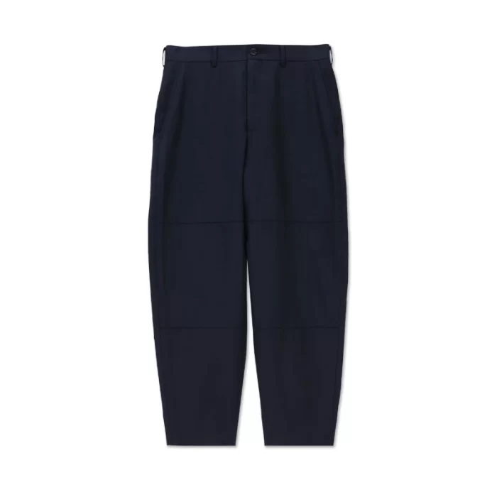 Wool Shadow Stripe Panel Pant