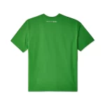 Oversized Neck Logo T-Shirt Green