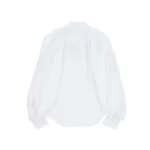 White Billow Sleeve Shirt