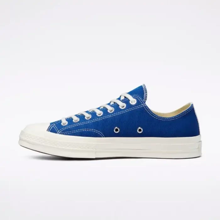 Converse Black Heart Blue Low Top